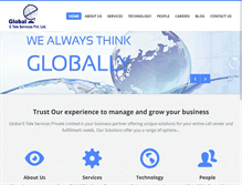 Tablet Screenshot of globaleteleservices.com